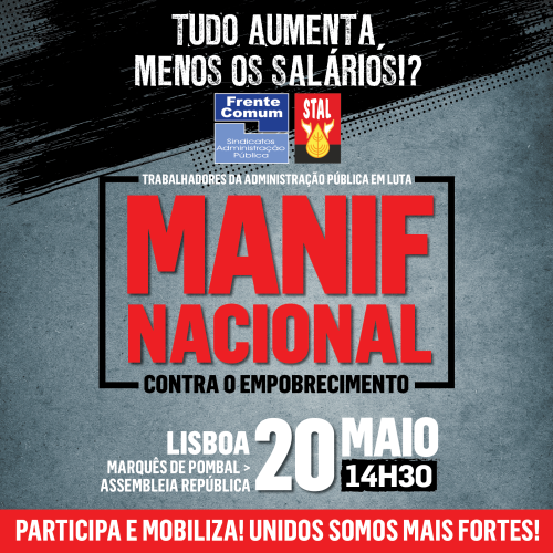 Banner Manif 20 Maio STAL 46987
